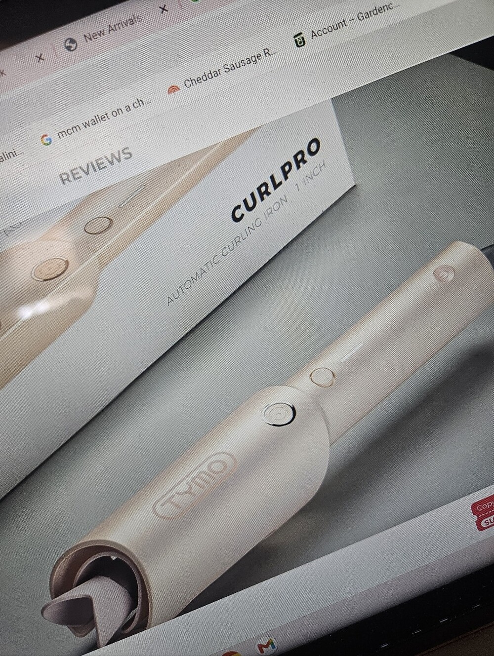 TYMO CurlPro Automatic Curling Iron - 1"